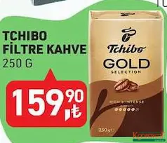 TCHİBO FİLTRE KAHVE 250 G fiyat ve kampanya bilgisi
